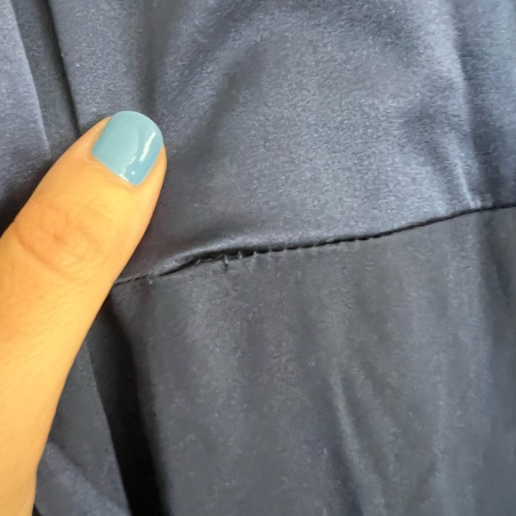 Ramy Brook Alvina Silk Navy Jumpsuit - Picture 9 of 9